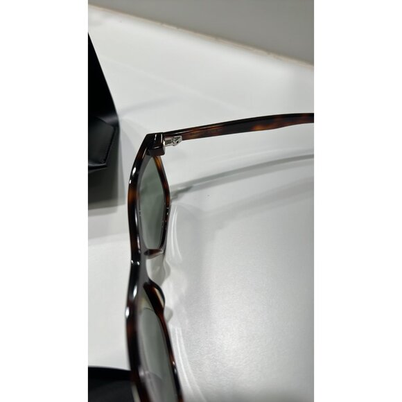 Saint Laurent 58mm Cat Eye Sunglasses Havana Green - Picture 5 of 10